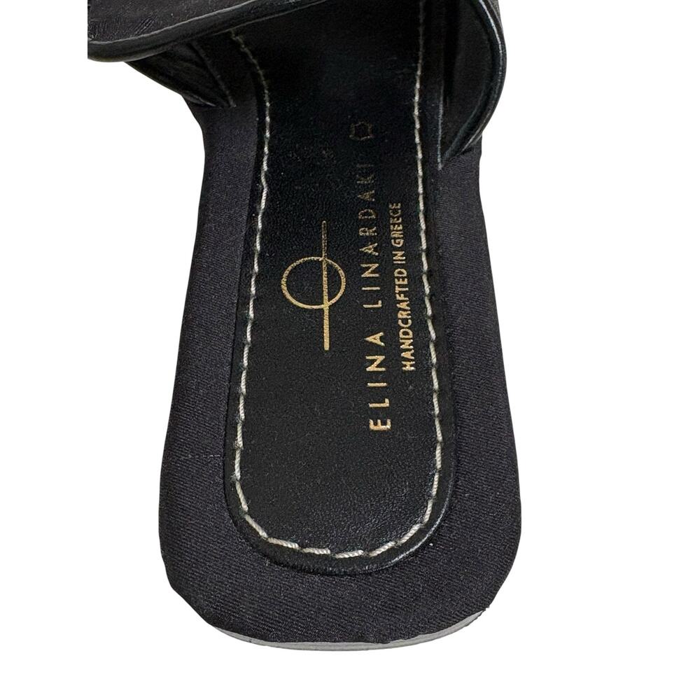 Elina Linardaki Printed Sunburst Slides Size 37 7 - Picture 6 of 7